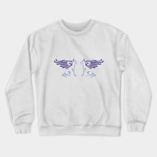 Winged dog Crewneck Sweatshirt